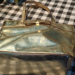 Kate Spade Gold Bow-Accent Women's Handbag